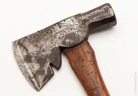 13 3/8 x 6 inch J.B. STOHLER Hatchet circa 1866-1919 - 61714R