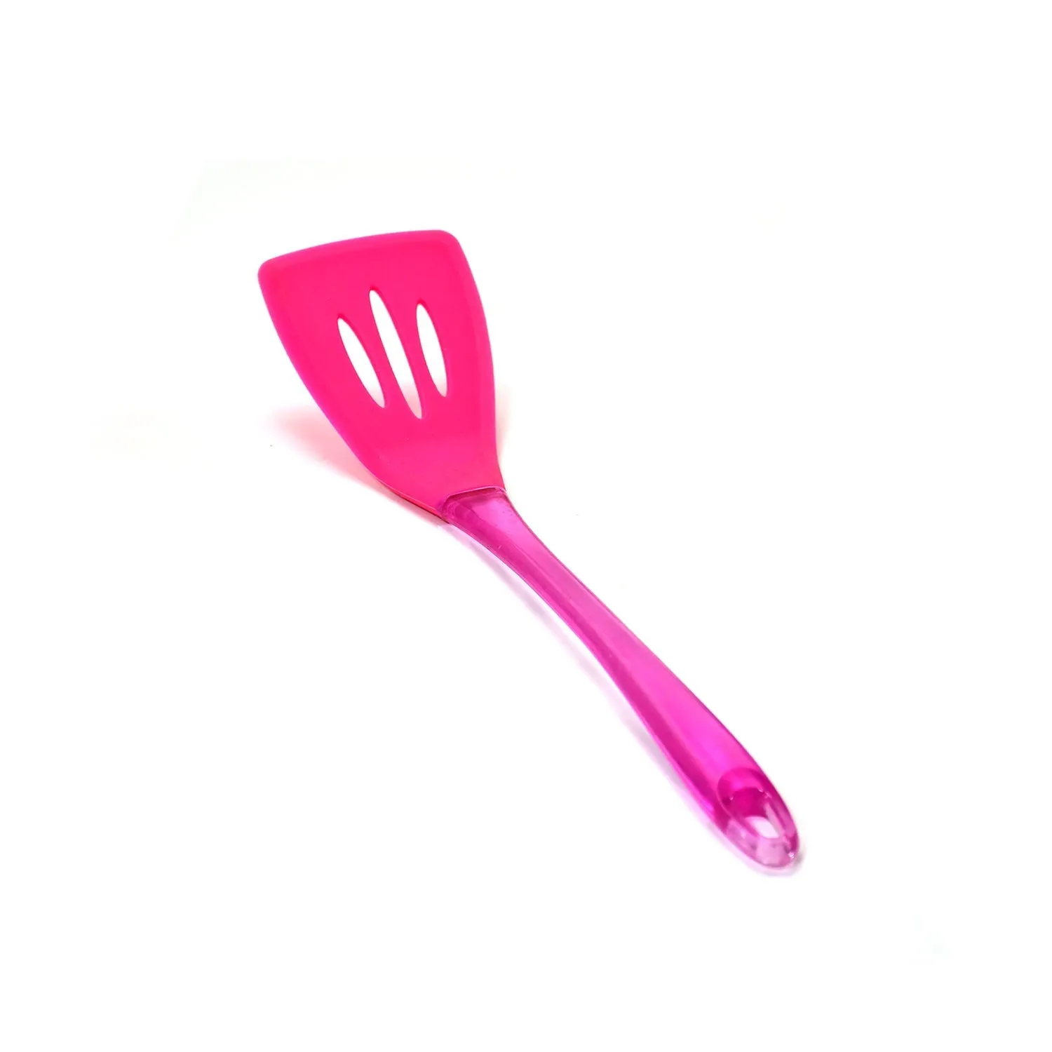 2755 KITCHEN TURNER HEAT RESISTANT SILICONE NON-STICK SILICONE TURNER GRIP WITH LONG HANDLE COOKING TURNER