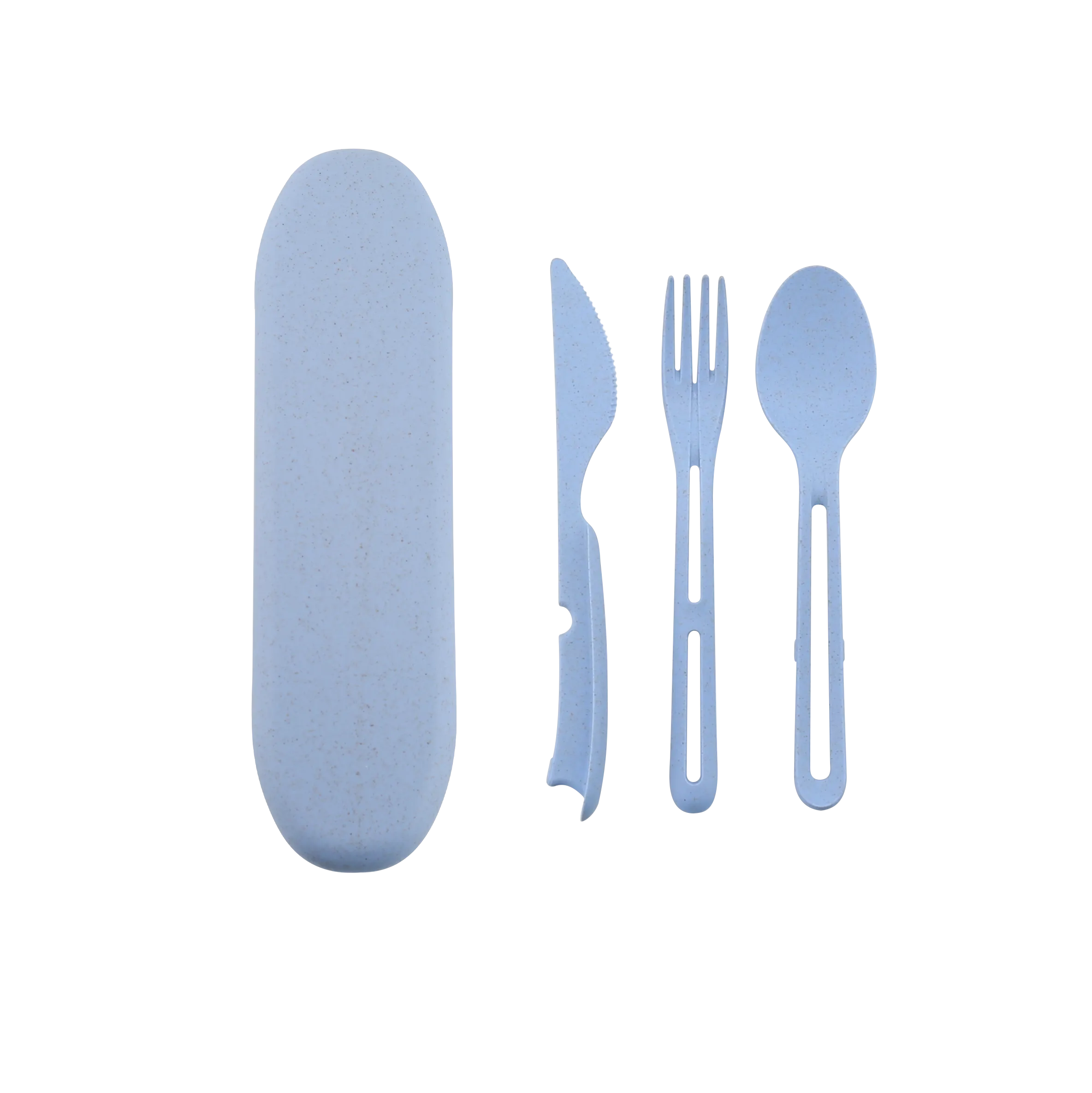 3-In-1 Portable Cutlery Sets   Case