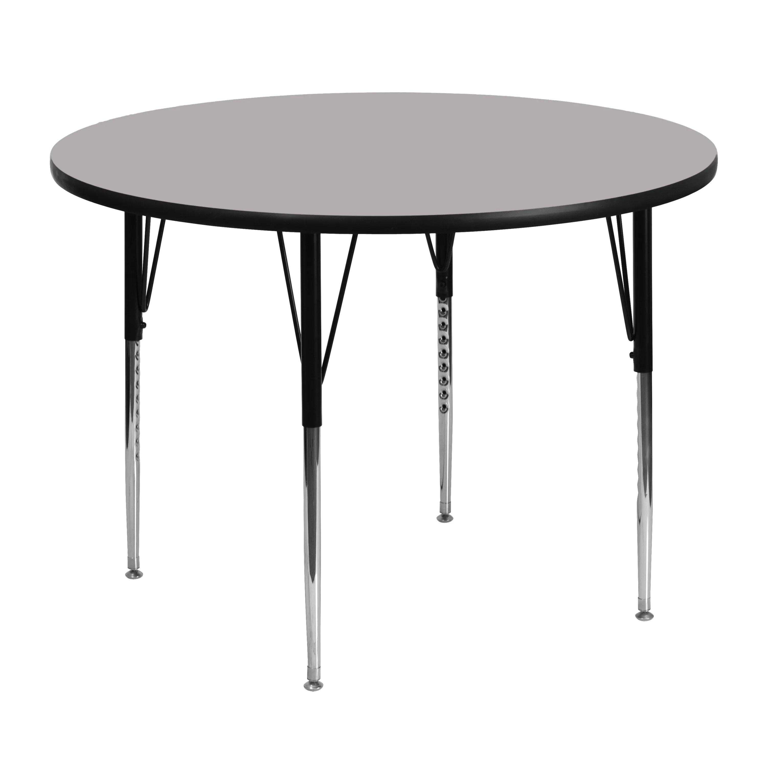 48 RND Grey Activity Table XU-A48-RND-GY-T-A-GG