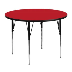 48 RND Red Activity Table XU-A48-RND-RED-H-A-GG