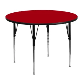 48 RND Red Activity Table XU-A48-RND-RED-T-A-GG