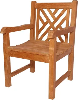 Anderson Teak CHD-120 Vilano Dining Armchair