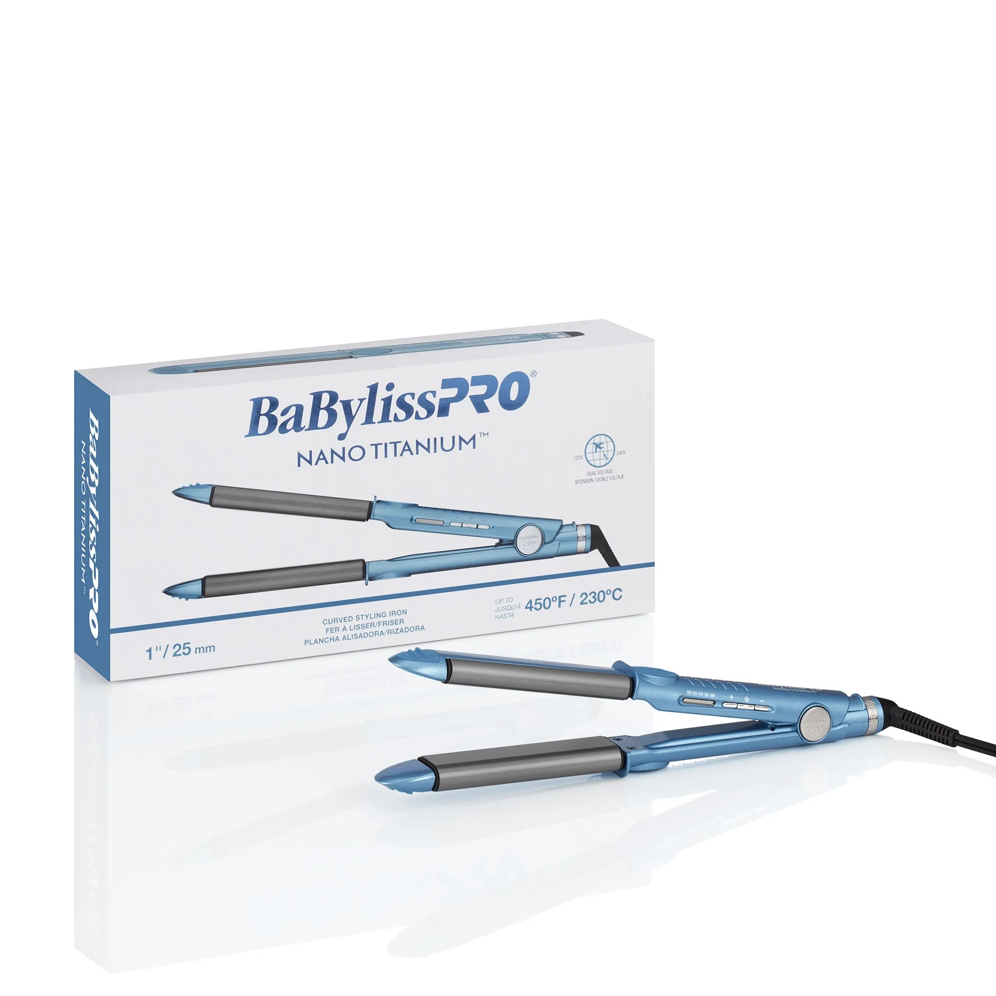 Babylisspro Nano Titanium Curved U-Styling Iron - Item No. BNT4061UC