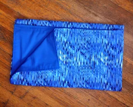 Blue Ocean All Cotton Semi Custom Weighted Blanket for Adults or Kids - Size LARGE - You choose weight