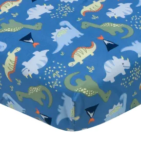 Boys Dino Fitted Crib Sheet