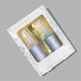 Cosmedix Hydrating Mist Kit/Moisture-Locking Apple & Cranberry Facial Mist Duo