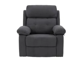 Dark Grey Extra Wide Recliner