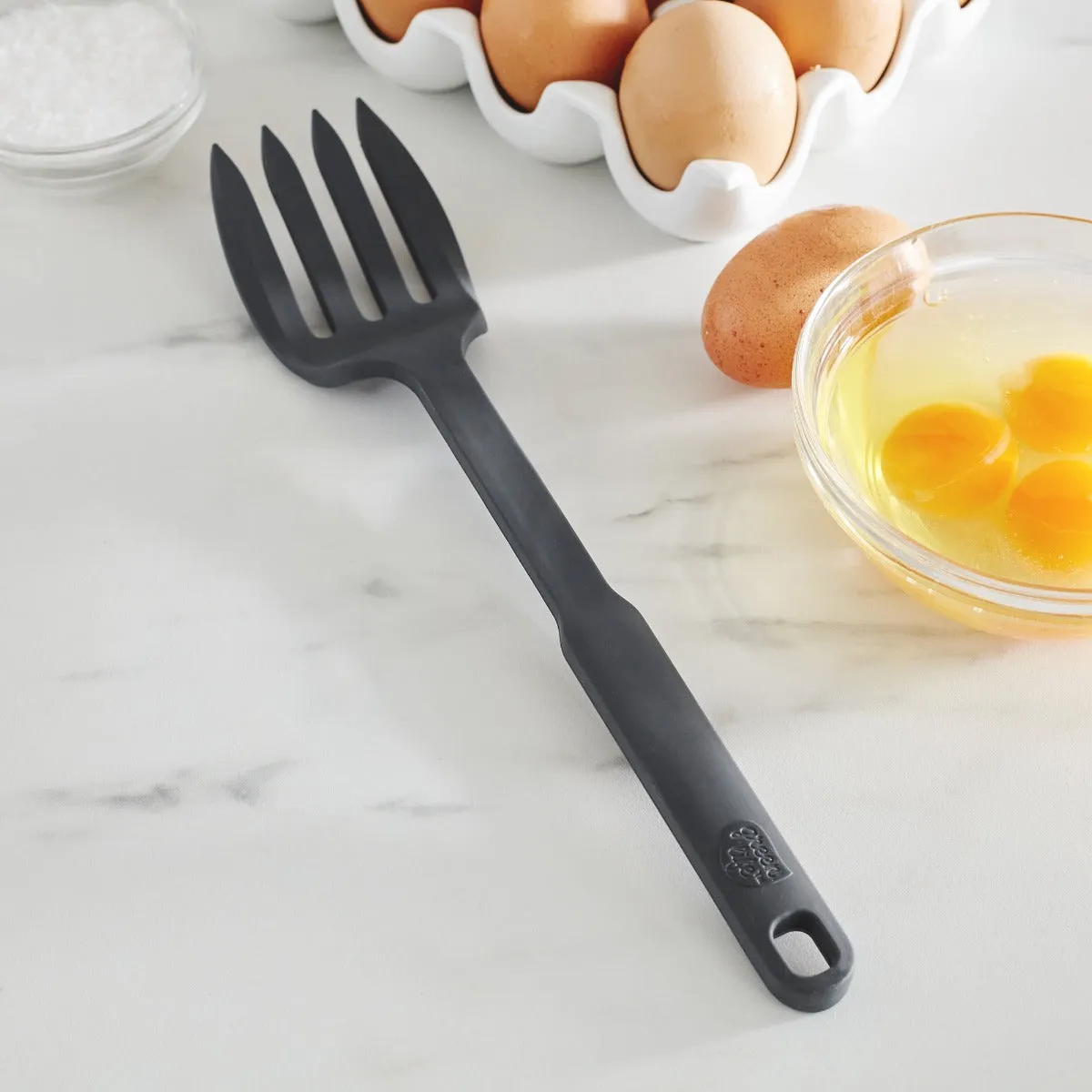 GreenLife 10-in-One Silicone Fork | Gray