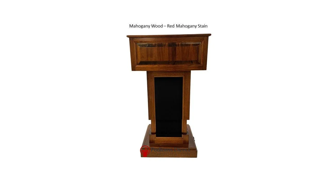 Handcrafted Solid Hardwood Lectern CLR235-EV-L Counselor Evolution Lift with Sound Lectern - FREE SHIPPING!