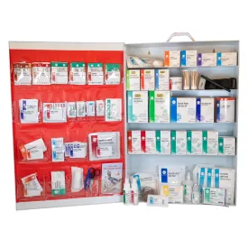 Hart Health 0978 First Aid Station, ANSI 2021, Class B, 5 Shelf, Stocked, 1 Kit