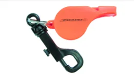 High Pitch Survival Whistle Orange