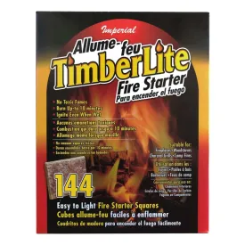 Imperial TIMBERLITE Firestarter 144 Squares