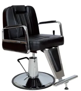 Joiken Viking Reclining Salon Chair - Black Upholstery (Heavy Item)