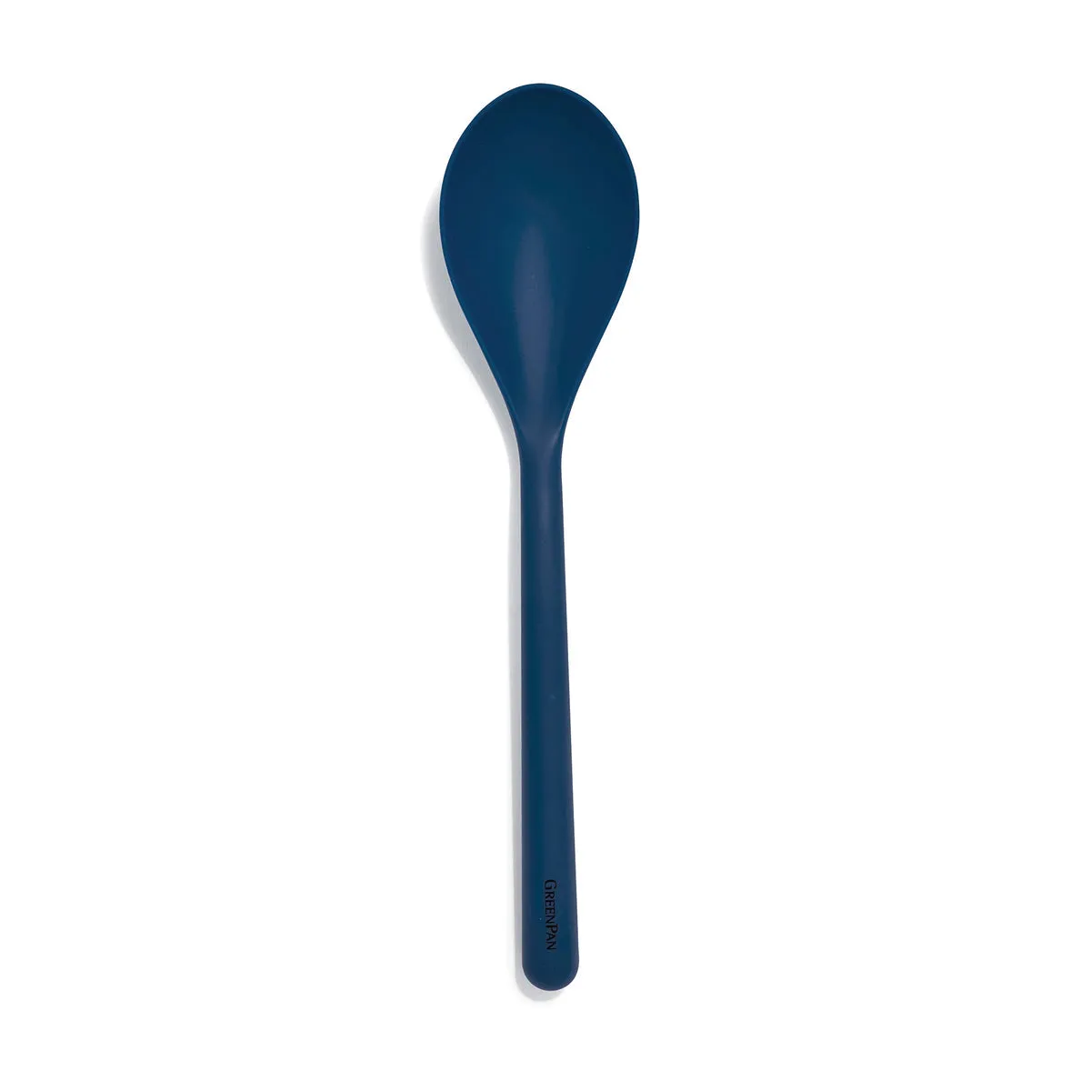 Platinum Silicone Solid Spoon | Navy