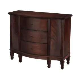 Sheffield 3 Drawer 2 Drawer Accent Cabinet in Antique Cherry  0674024