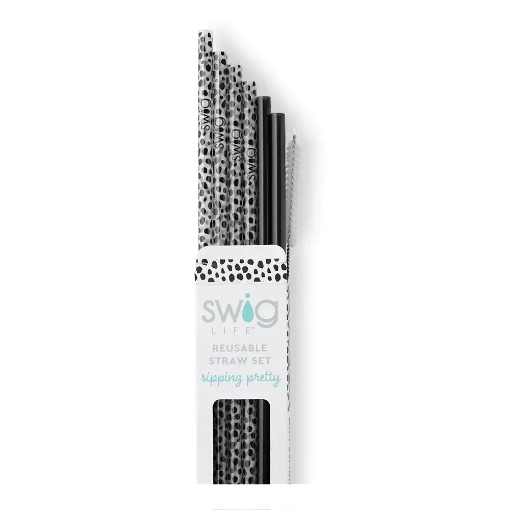 Spot On Reusable Straw Set