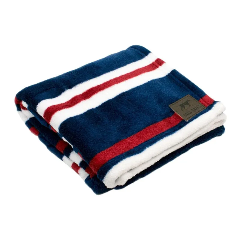 Tall Tails Nautical Stripe Blanket