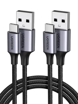 UGREEN 2 Pack USB to USB C Cables